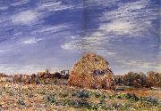 Alfred Sisley Meule sur les bords du Loing France oil painting artist